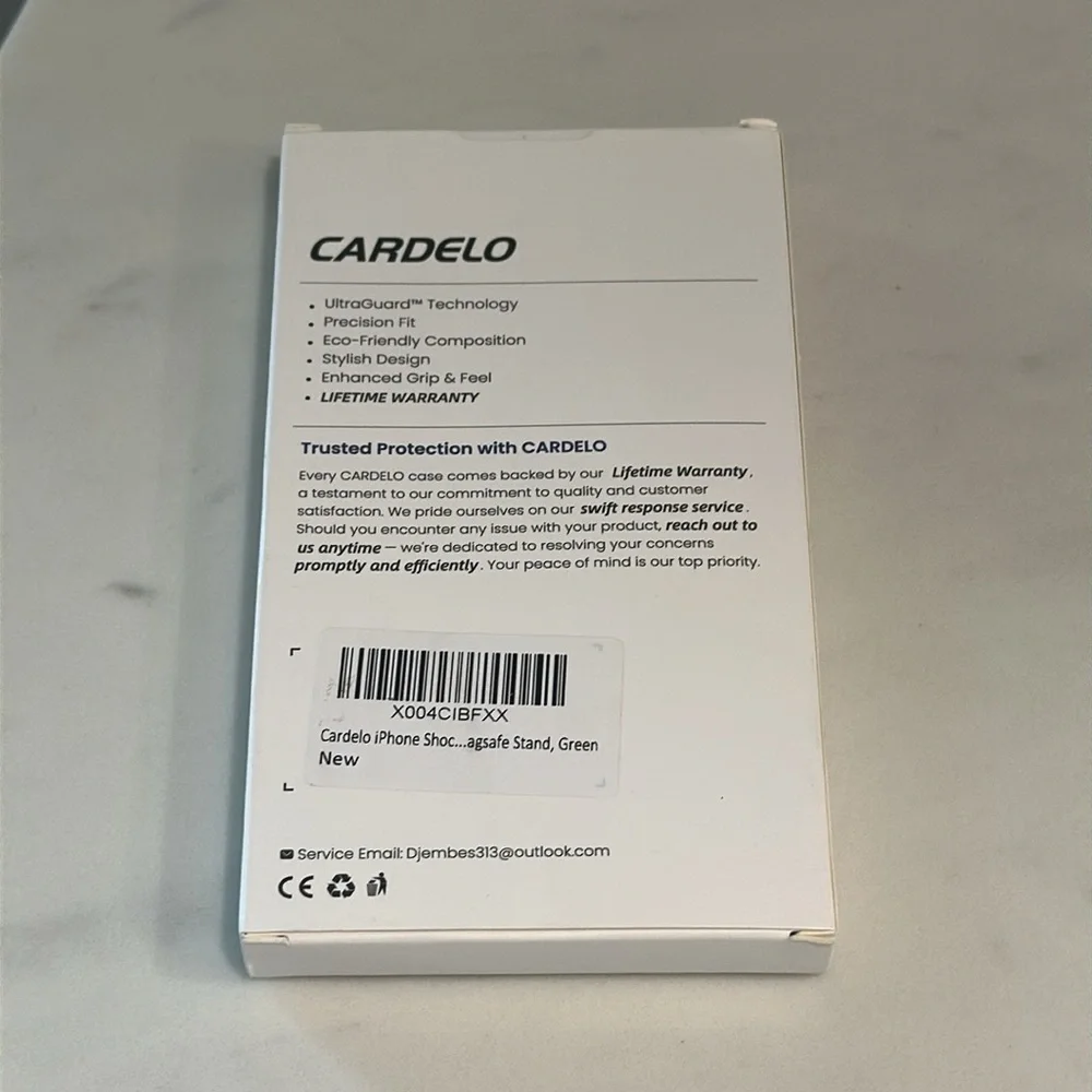Cardelo NWT IPhone 16 Pro Green Phone case